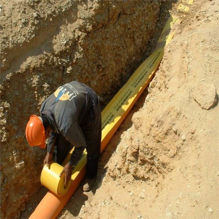 underground tracer warning tape