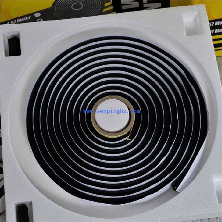 black cylinder butyl strip